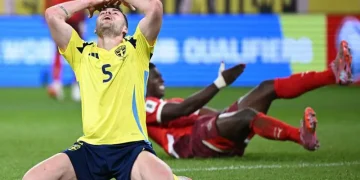 Sweden’s World Cup Hopes in Tatters After Switzerland Loss