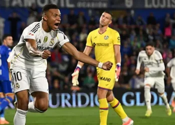 Mbappé Fires Real Madrid to La Liga Top Spot in Nine-Man Getafe Win