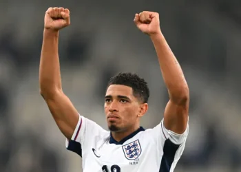Bellingham Voted England Men’s Player of the Year for 2024-25