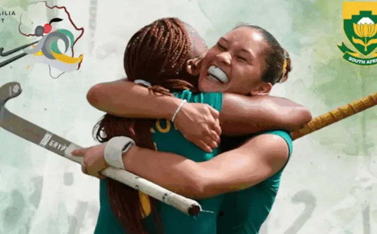 SA Women Win Eighth Straight African Hockey Title and World Cup Berth