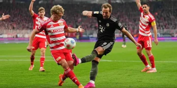 Kane’s Late Header Saves Bayern as Record Winning Streak Ends at 16