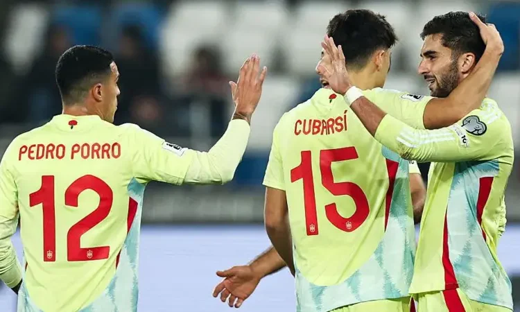 Spain On Verge of World Cup Spot After Thrashing of Georgia