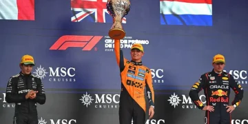 Racing Bulls Apologise Over Thumbs-Down Gesture at Lando Norris Podium