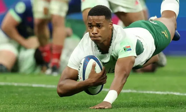 14-Man Springboks Defy Red Card to Beat France in Paris