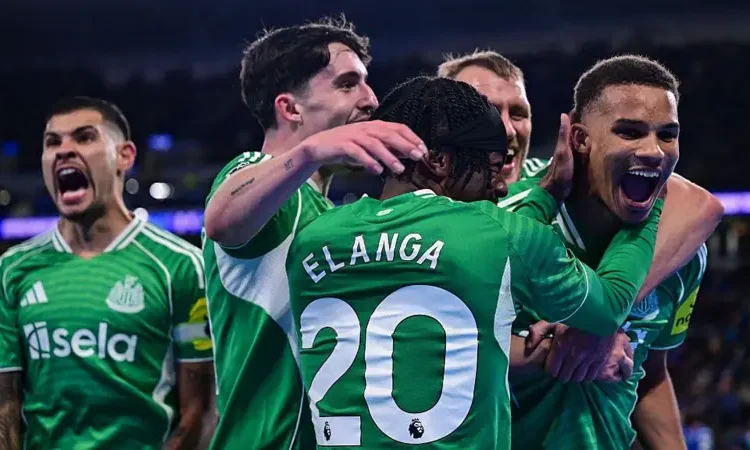 Newcastle End Away Day Curse in Rout of Everton