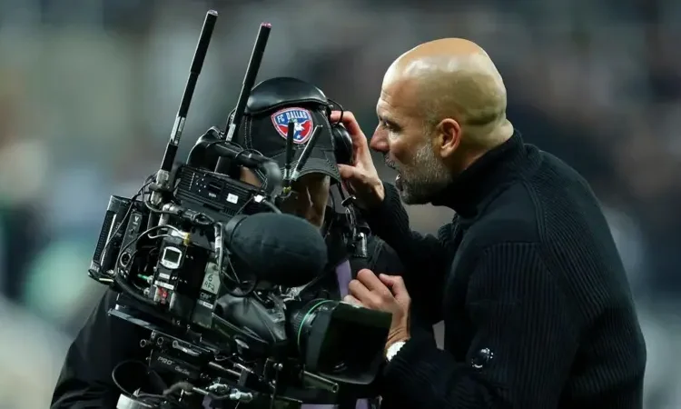 Guardiola ‘Embarrassed and Ashamed’ Over Cameraman Confrontation