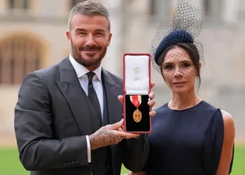 Sir David Beckham Knighted by King Charles