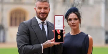 Sir David Beckham Knighted by King Charles