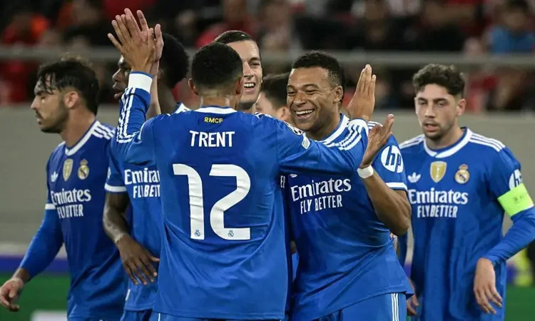 Mbappé’s Four Goals Power Real Madrid to Thrilling Win in Athens
