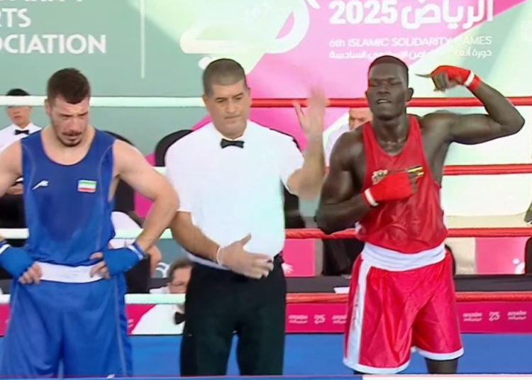 Ojok Secures Uganda’s First Boxing Medal at Islamic Solidarity Games