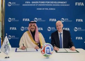 Saudi Fund for Development and FIFA Partner to Strengthen Sports Infrastructure in Developing Nations