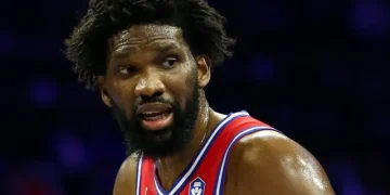 NBA Fines MVP Joel Embiid $50,000 for ‘Lewd Gesture’ on Court