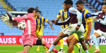 Aston Villa Win Amidst Protests and Police Presence