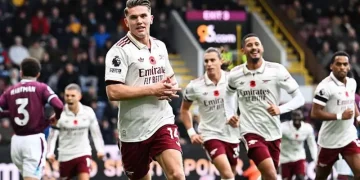 Gunners Go Seven Points Clear with Routine Burnley Win