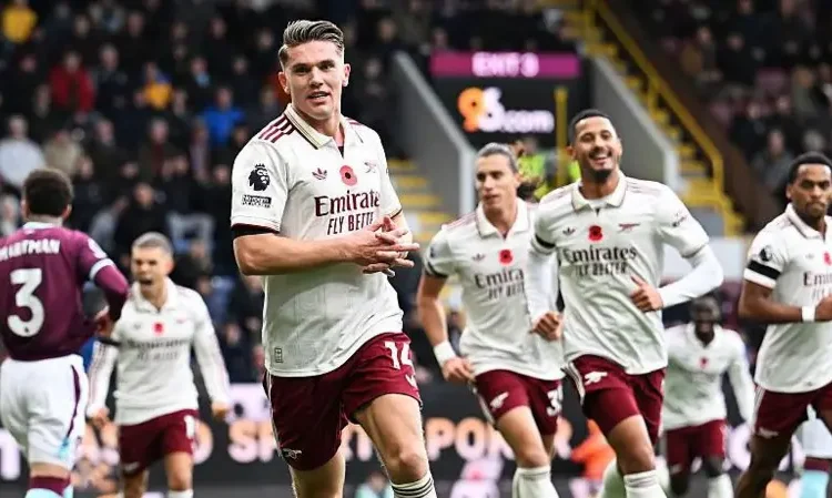 Gunners Go Seven Points Clear with Routine Burnley Win