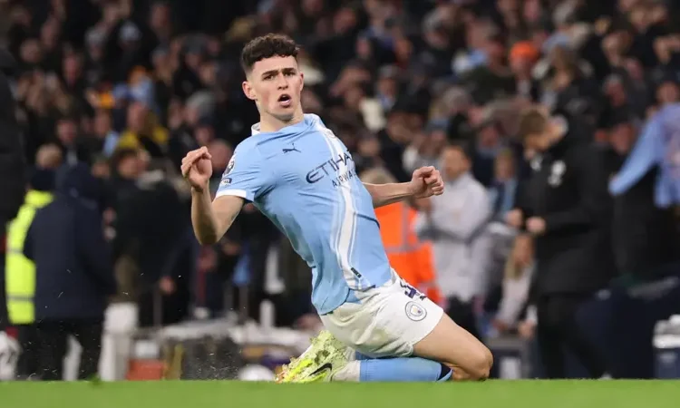 Foden Snaps Manchester City Win Streak