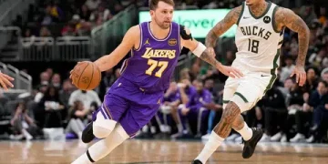 Doncic Drops 41 as Lakers Topple Bucks