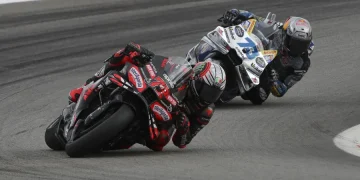 Bezzecchi Caps Aprilia 1-2 in Valencia Finale; Bagnaia Crashes Out