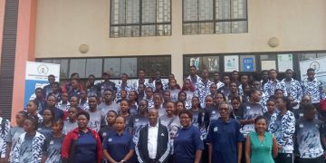 MUBS Flags Off 100 Athletes as Prof. Muhwezi Urges Focus Ahead of AUUS Games