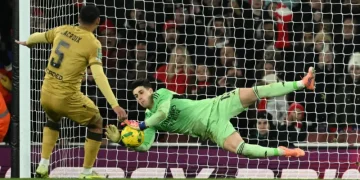 Kepa the Hero as Arsenal Edge Palace to Reach Carabao Semi-Finals