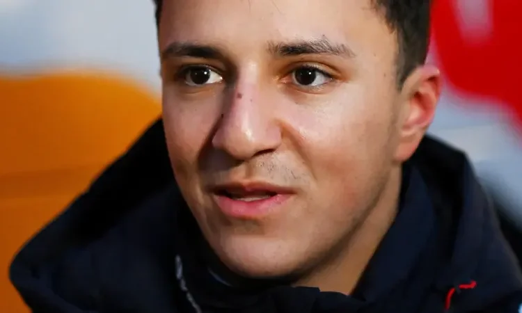 Hadjar Crashes New Red Bull in Rainy Barcelona Test