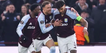 Villa Lead British Charge into Europa League Last 16