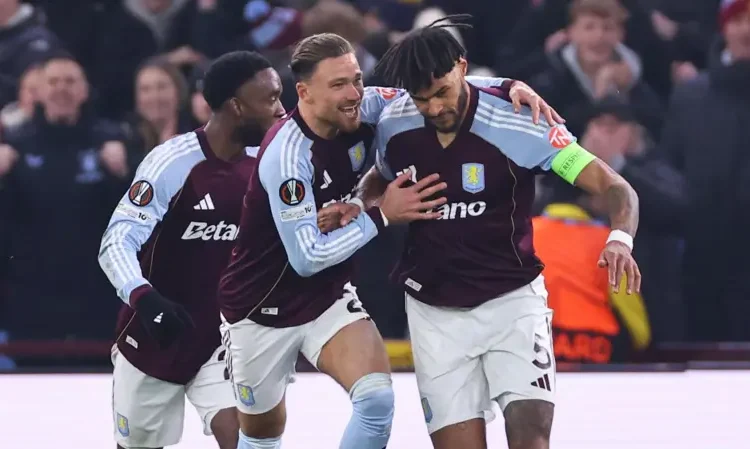 Villa Lead British Charge into Europa League Last 16