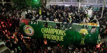 Dakar Stands Still for “Historic” AFCON Victory Parade