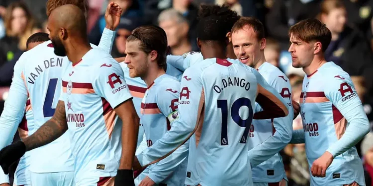 Damsgaard Double Sinks Burnley in Seven-Goal Thriller