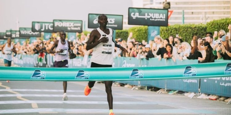 Cheptegei Continues Road Racing Shift With Dubai Half Marathon Victory