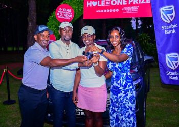 Musanabera Hits Historic Hole in One to Win Car at Stanbic Match Play Qualifiers