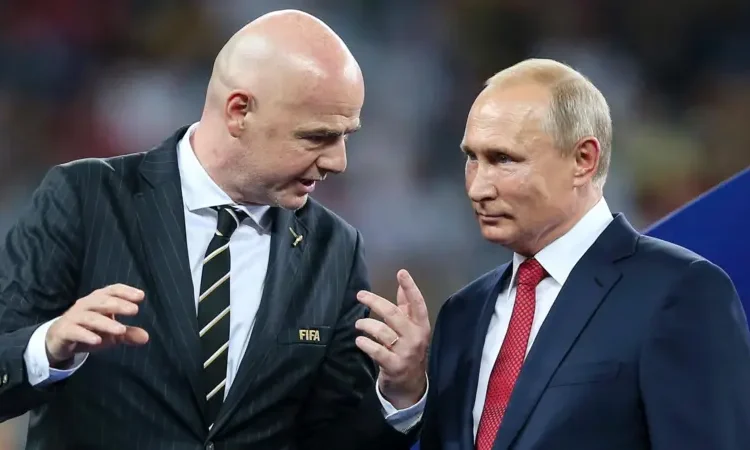 Ukraine Rejects FIFA Chief’s Call TO Lift Russia Ban