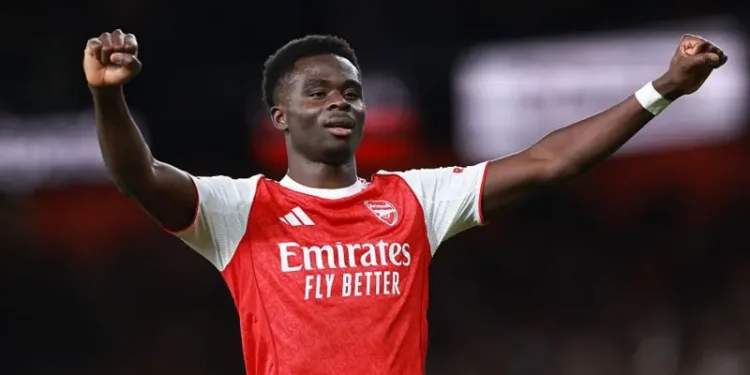 Saka Commits to Arsenal with Record-Breaking £300k-a-Week Deal