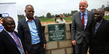 Magogo Hails Infantino’s 10 Years as Transformative for Uganda Football