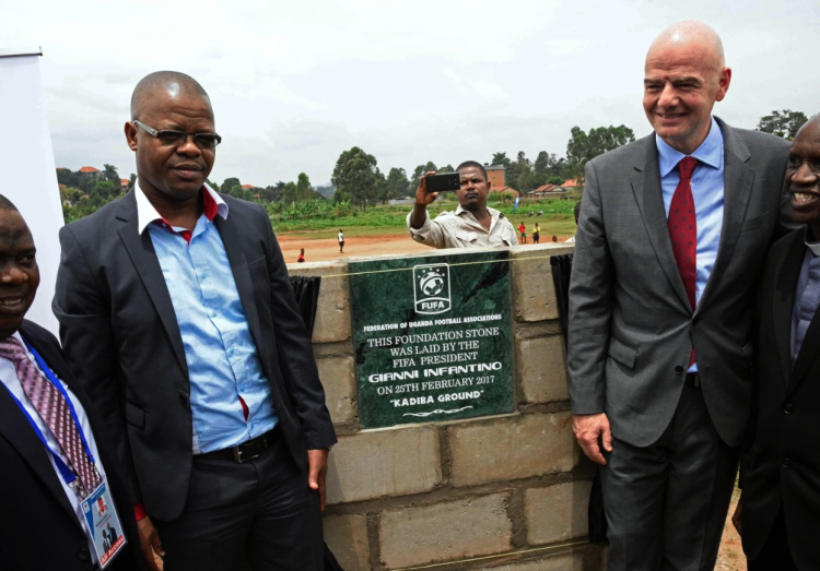 Magogo Hails Infantino’s 10 Years as Transformative for Uganda Football