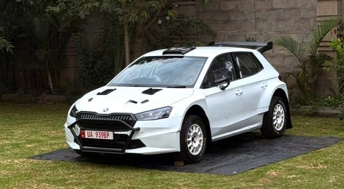 Musa Ssegaabwe Unveils Škoda Fabia N5 in Title Bid Boost