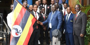 Ogwel Flags Off Uganda Golf Team Ahead of Victoria Cup Defence in Entebbe