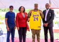 Gen. Kainerugaba, NBA Africa Chief Discuss Structured Pathway for Young Basketballers