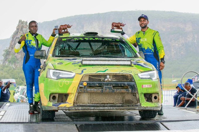 Oscar Ntambi Wins ARC2 Category on Safari Rally Debut