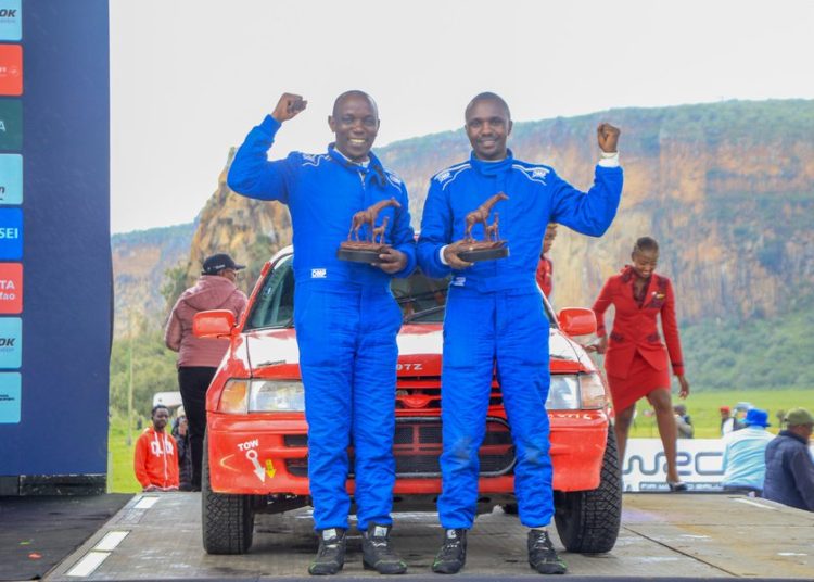 Timothy Gawaya and Francis Wamala Win 2WD Class at Safari Rally Kenya