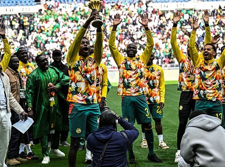 Senegal Parade AFCON Trophy in Paris Despite CAF Ruling