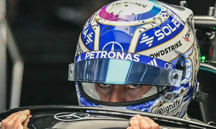 Russell Leads Mercedes Front-Row Lockout in Shanghai