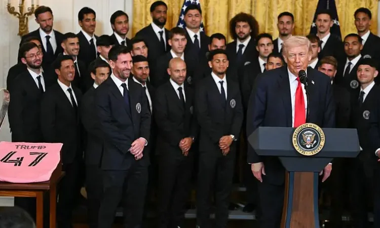 Messi and Inter Miami Honored at White House