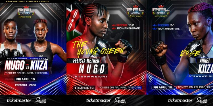 Ugandan MMA Fighter Annet Kizza Secures PFL Africa Deal Ahead of Pretoria Event
