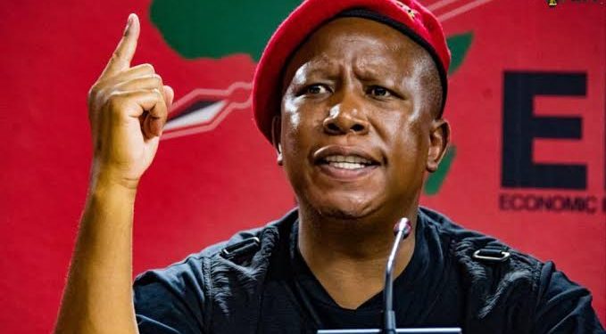 Malema’s EFF Condemns CAF Decision to Strip Senegal of AFCON Title