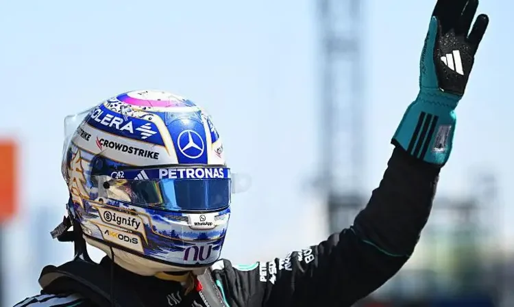 Russell Triumphs in Frantic Chinese GP Sprint
