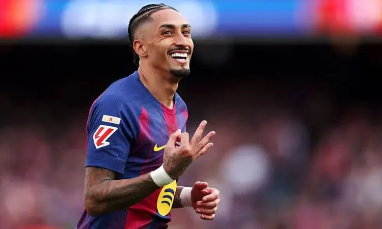 Raphinha Hat-Trick Powers Barca Past Sevilla