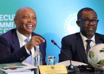 CAF President Motsepe Pays Tribute as Mosengo-Omba Steps Down