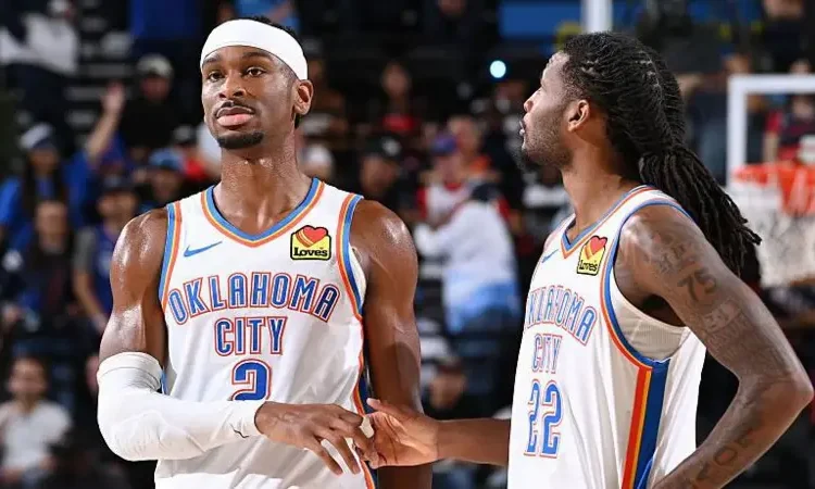 Thunder Clinch West’s Top Seed With Win Over Clippers