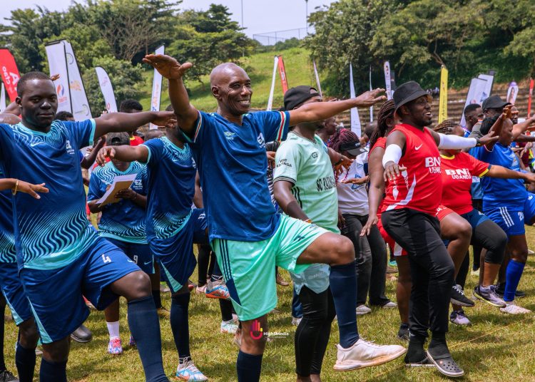 67-year-old Footballer Steals Show at Corporate Games Wellness Outing